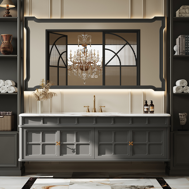 French Retro Bathroom Cabinet  - Luxury Skincare & Spa Photos review and price