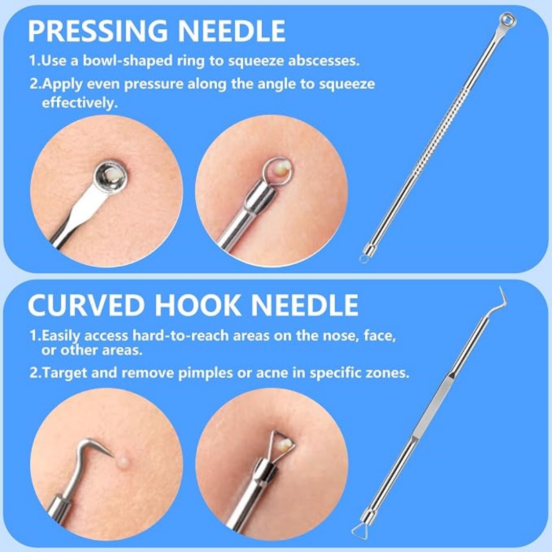 5PCS Blackhead Remover Comedon - Luxury Skincare Acne review and price