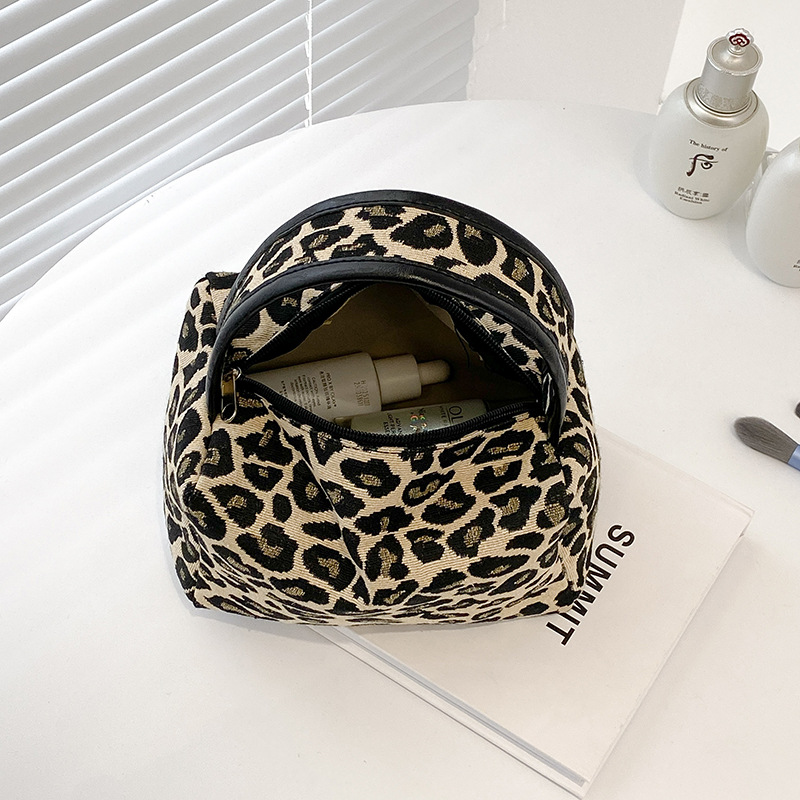 Leopard Makeup Bag Luxury  Lar - Luxury Skincare & Spa Photos review and price